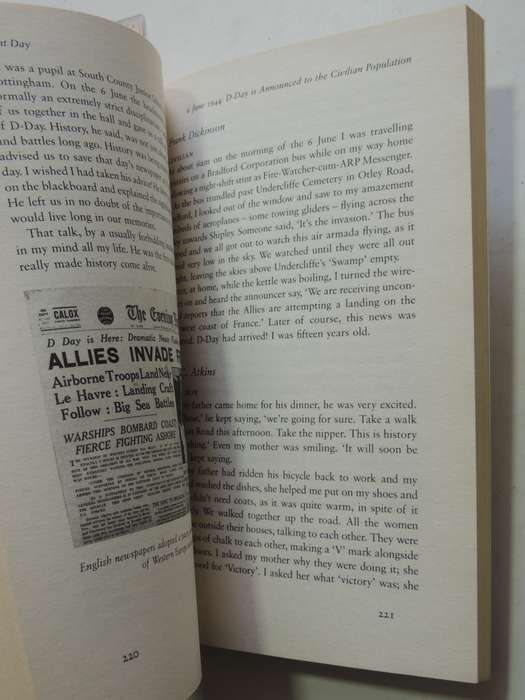 The Silent Day,A Landmak Oral History Of D-Day On The Home Front  - Max Arthur