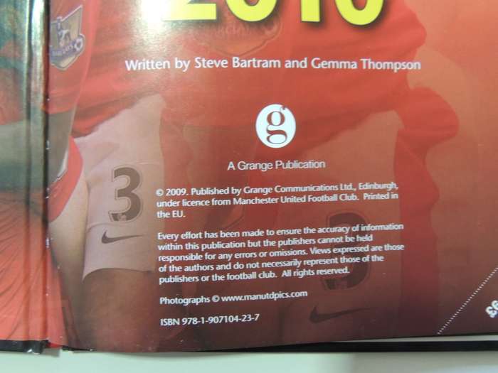 The Official Manchester United Annual 2010