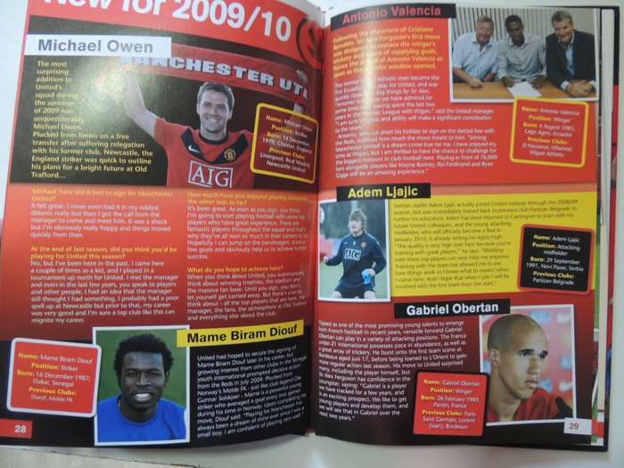 The Official Manchester United Annual 2010