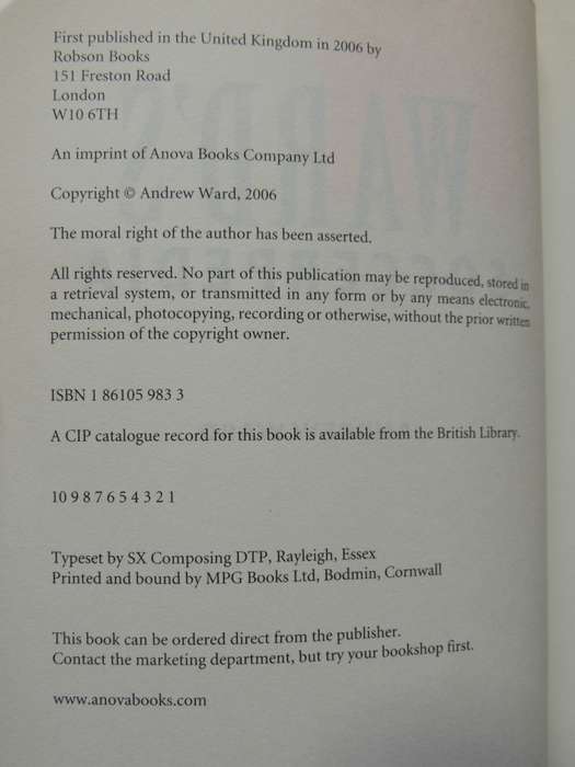 Ward`s Soccerpedia The Lore and Laws of the Beautiful Game - Andrew Ward
