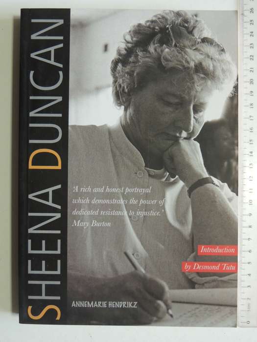 Sheena Duncan  -  Annemarie Hendrikz