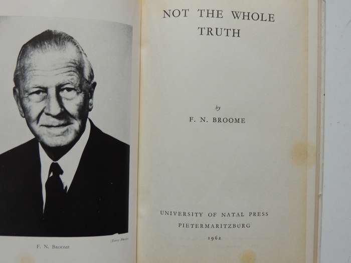 Not The Whole Truth - F.N. Broome