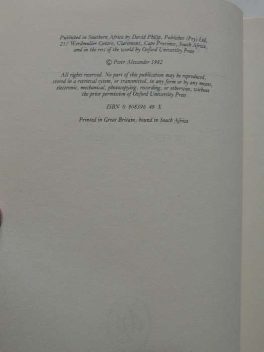 Roy Campbell - A Critical Biography  - Peter Alexander