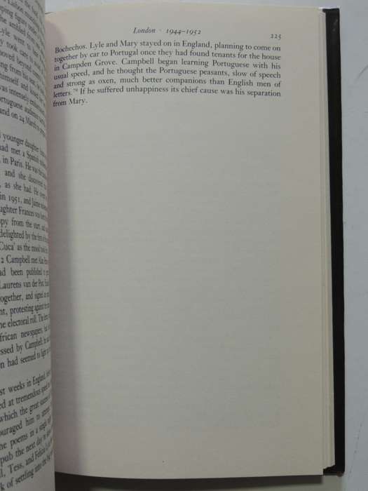 Roy Campbell - A Critical Biography  - Peter Alexander