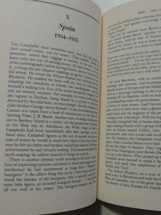 Roy Campbell - A Critical Biography  - Peter Alexander
