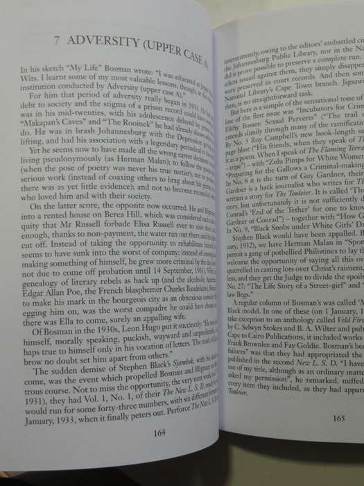Life Sentence - A Biography Of Herman Charles Bosman - Stephen Gray