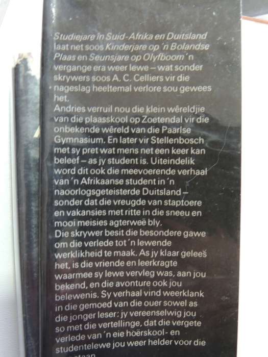 LewensAvontuur 3 Vol, Kinderjare Op Bolandse Plaas,Seunsjare Op Olyfboom,Studiejare - AC Cilliers