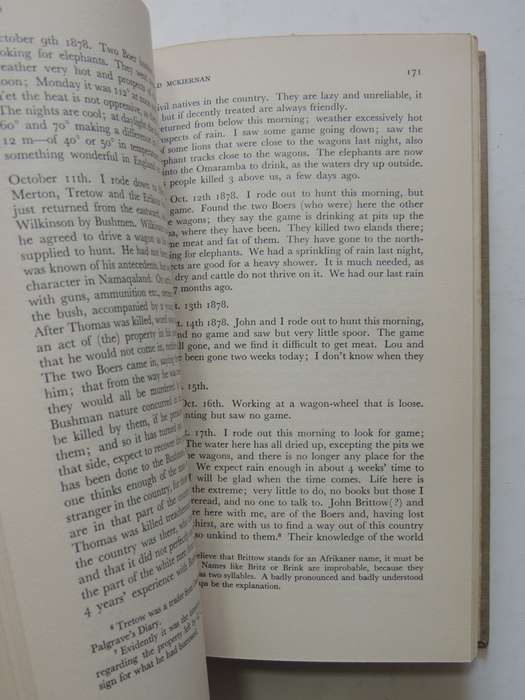The Narrative And Journal Of Gerald McKiernan In South West Africa - VRS I No. 35- Dr. P. Serton