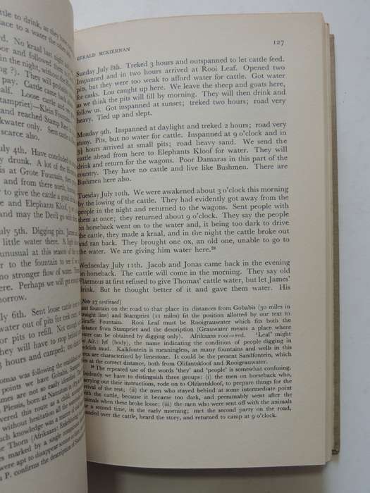 The Narrative And Journal Of Gerald McKiernan In South West Africa - VRS I No. 35- Dr. P. Serton
