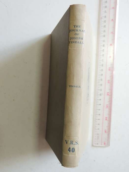 The Journal Of Joseph Tindall - VRS I No. 40- B.A. Tindall