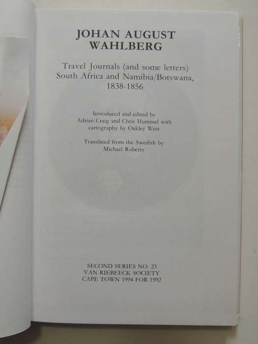 Johan August Wahlberg - VRS Series II No. 23 - ed Adrian Craig & Chris Hummel