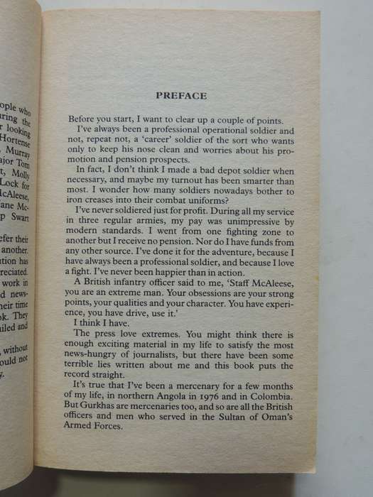 No Mean Soldier, Story Of The Ultimate Professional Soldier In The SAS &Other Forces  Peter McAleese