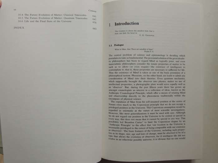 The Anthropic Cosmological Principle - John D. Barrow and Frank J. Tipler