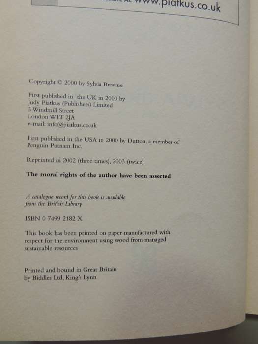 Life on the Other Side - A Psychic`s Tour of the AfterlifeSylvia Browne , Lindsay Harrison