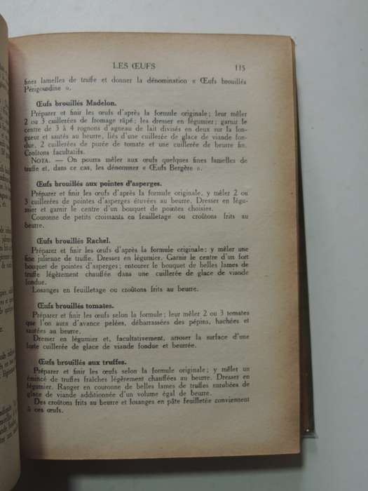 Ma Cuisine - Auguste Escoffier  (French) 1st Edition, Pub 1934