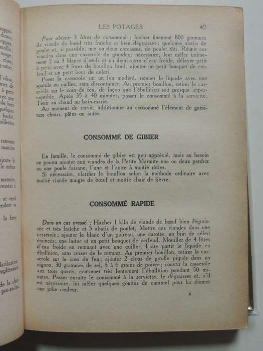 Ma Cuisine - Auguste Escoffier  (French) 1st Edition, Pub 1934