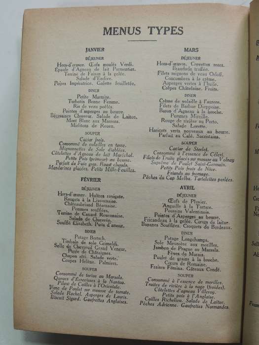 Ma Cuisine - Auguste Escoffier  (French) 1st Edition, Pub 1934