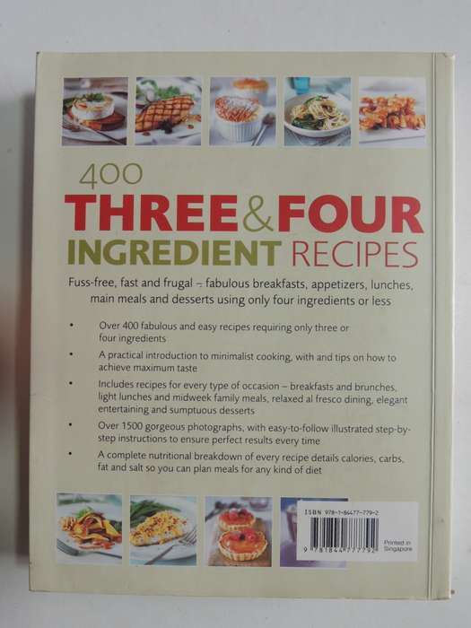 400 Three & Four Ingedient Recipes - Jenny White & Joanna Farrow
