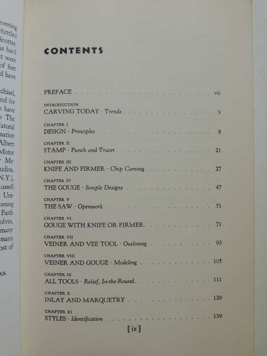 Design & Figure Carving. 1298 Illustrations - E J Tangerman