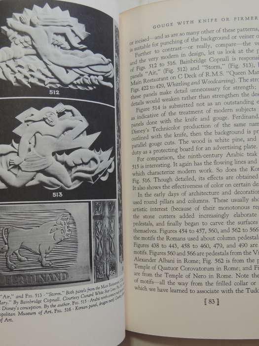 Design & Figure Carving. 1298 Illustrations - E J Tangerman