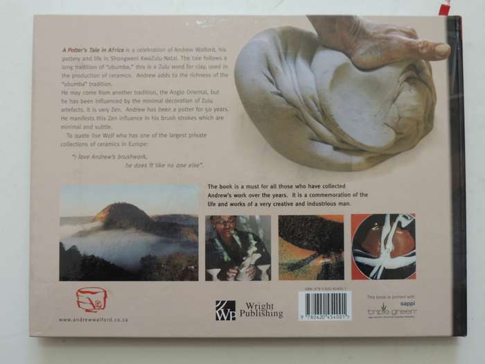 A Potter's Tale In Africa - The Life And Work Of Andrew Walford - Neil Wright  Signed