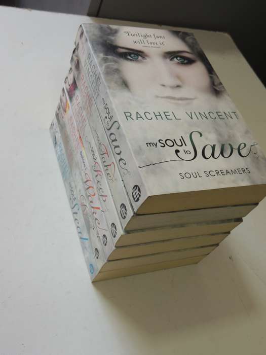 My Soul to Take, Save, Keep, Steal, If I Die, Before I Wake  -  Rachel Vincent     6 Vol Set