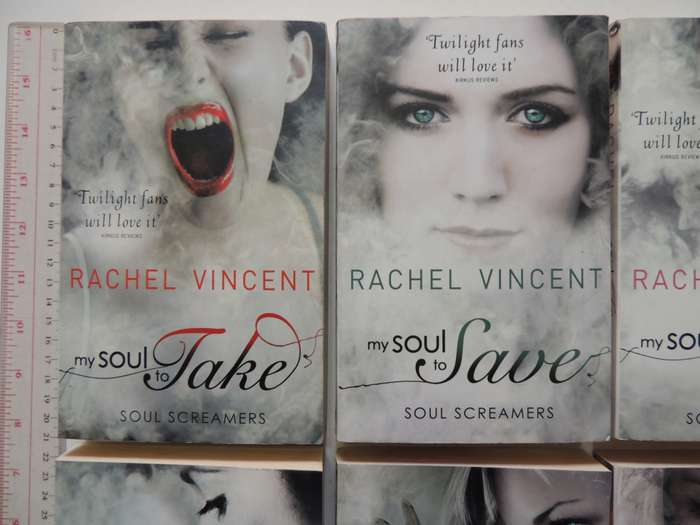 My Soul to Take, Save, Keep, Steal, If I Die, Before I Wake  -  Rachel Vincent     6 Vol Set