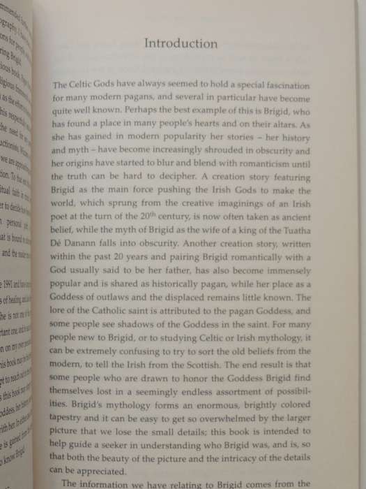 Pagan Portals, Brigid: Meeting The Celtic Goddess Of Poetry, Forge, And Healing Well -Morgan Daimler