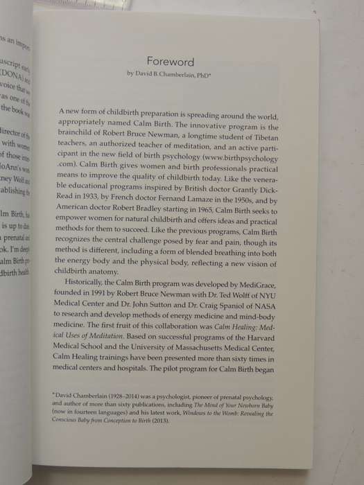 Calm Birth: Prenatal Meditation for Conscious Childbirth - Robert Bruce Newman