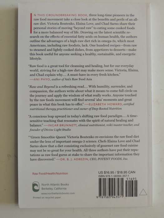Raw & Beyond, How Omega-3 Nutrition is Transforming / Raw Food Paradigm - Victoria Boutenko, E Love,
