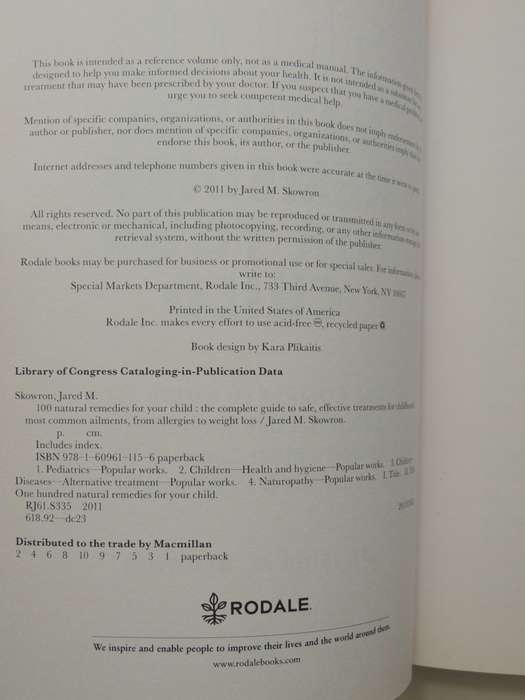 100 Natural Remedies for your Child,..Complete Guide to Safe, Effective Treatments  - Jared Skowron
