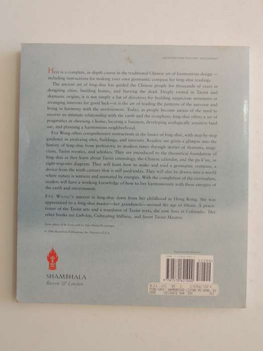 Feng Shui, Step by Step Instructions / Assessing, Choosing & Designing Sites, Buildings...- Eva Wong