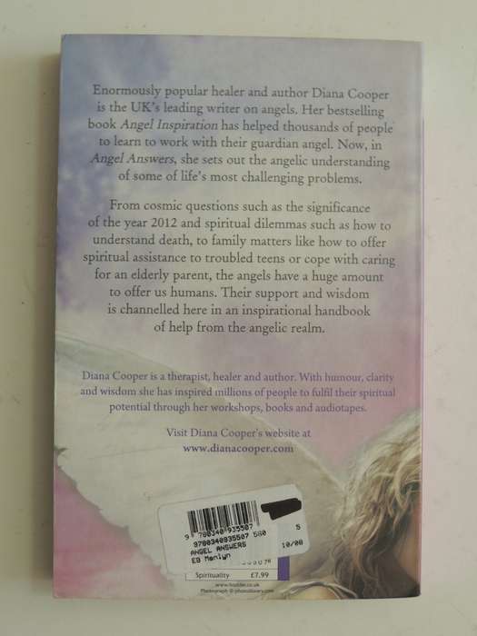 Angel Answers, What The Angels Told Me - Diana Cooper