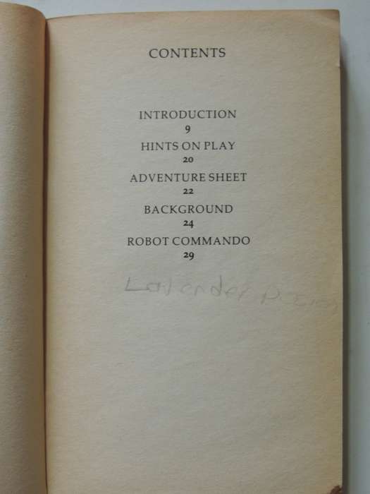 Robot Commando - Fighting Fantasy Vol 22 (Scarce) - Steve Jackson & Ian Livingstone