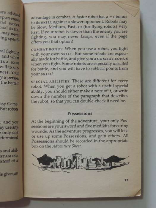 Robot Commando - Fighting Fantasy Vol 22 (Scarce) - Steve Jackson & Ian Livingstone