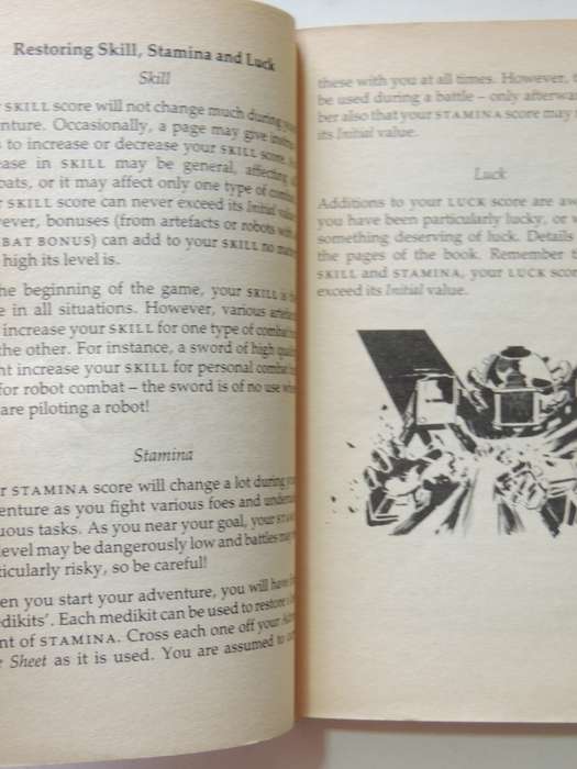 Robot Commando - Fighting Fantasy Vol 22 (Scarce) - Steve Jackson & Ian Livingstone