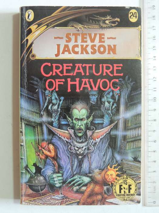 Creature Of Havoc - Fighting Fantasy Vol 24 - Steve Jackson