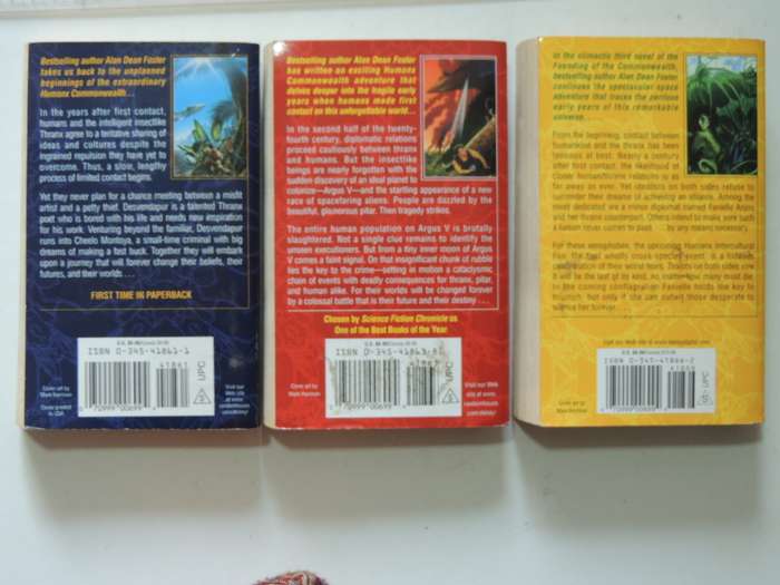The Founding Of The Commonwealth Trilogy - Phylogenesis, Dirge, Diuturnity's Dawn - Alan Dean Foster