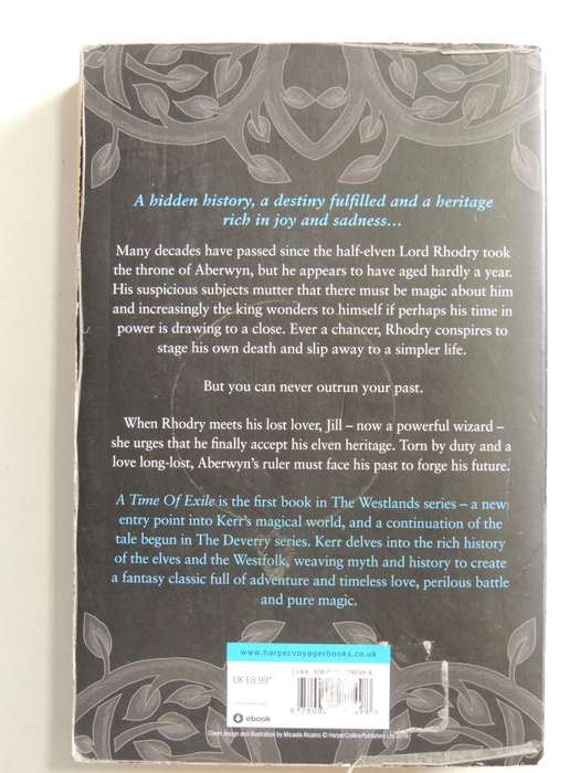 A Time Of Exile - Book 1 Of The Westlands - Katherine Kerr