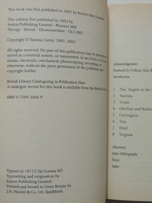 Virginia Woolf's Women - Vanessa Curtis