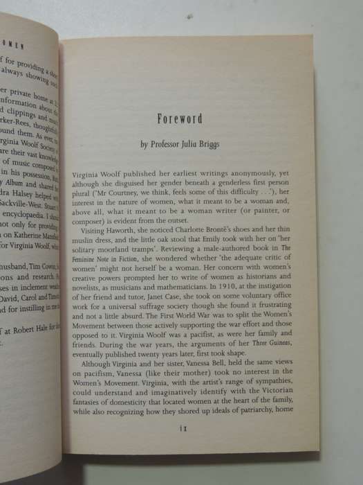 Virginia Woolf's Women - Vanessa Curtis