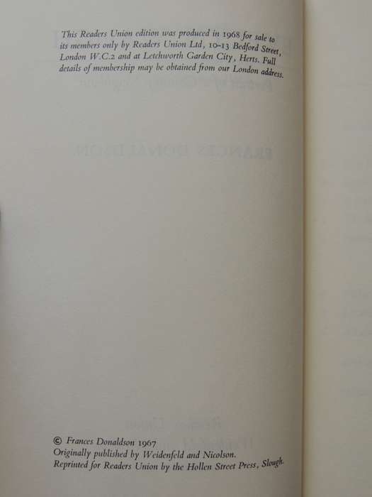 Evelyn Waugh, Portrait of a Country Neighbour by Frances Donaldson