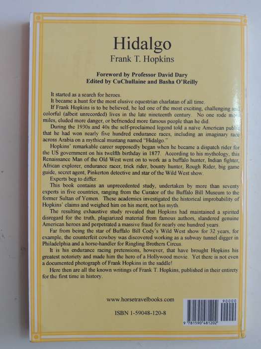 Hidalgo & Other Stories, The Complete Works of Frank T Hopkins, & Comprehensive Study- Frank Hopkins