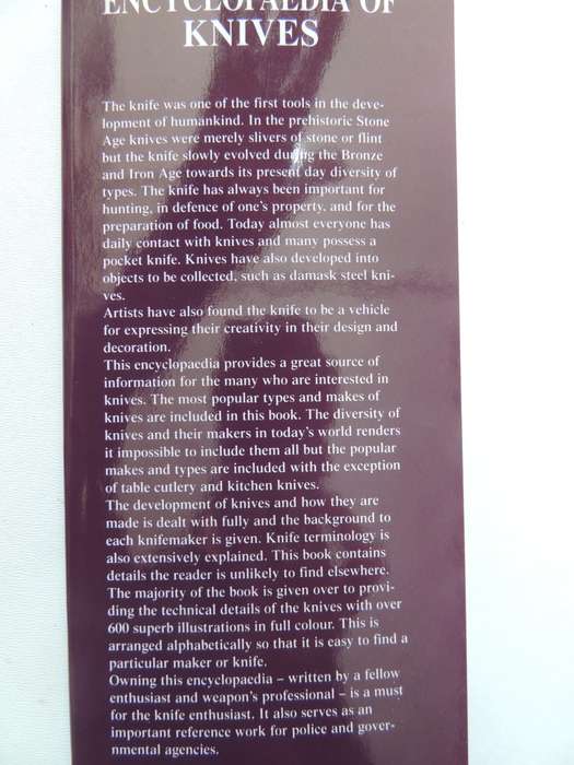 Encyclopaedia Of Knives  A.E. Hartnik