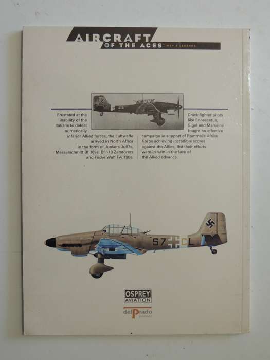 Luftwaffe Squadrons In North Africa - Osprey Aircraft Of The Aces Vol 28
