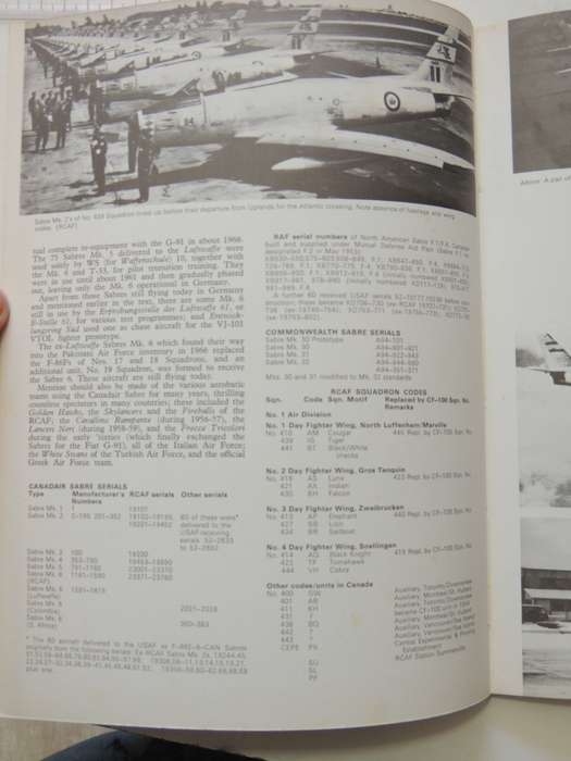 Canadair Sabre Mk.1-6 & Commonwealth Sabre Mk. 30-32 - Aircam Aviation Series No. 20  Gerhard W Loos