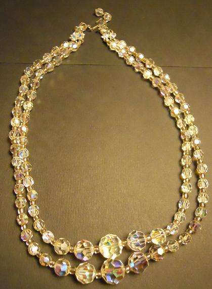 Vintage Costume Glass Bead Necklace