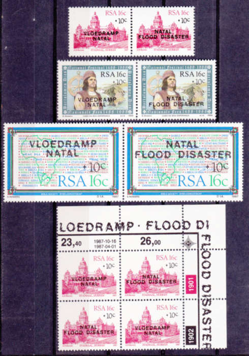RSA, 1987. Flood relief. Package