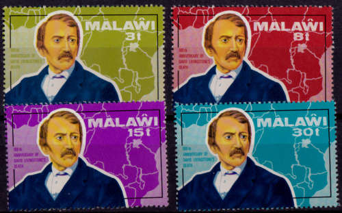 MALAWI, 1973. David Livingstone. Full set