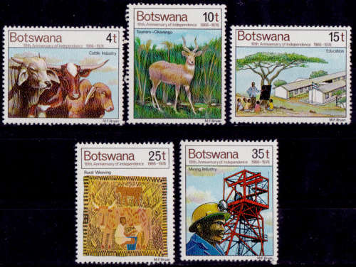 BOTSWANA, 1976. Independence. Full set